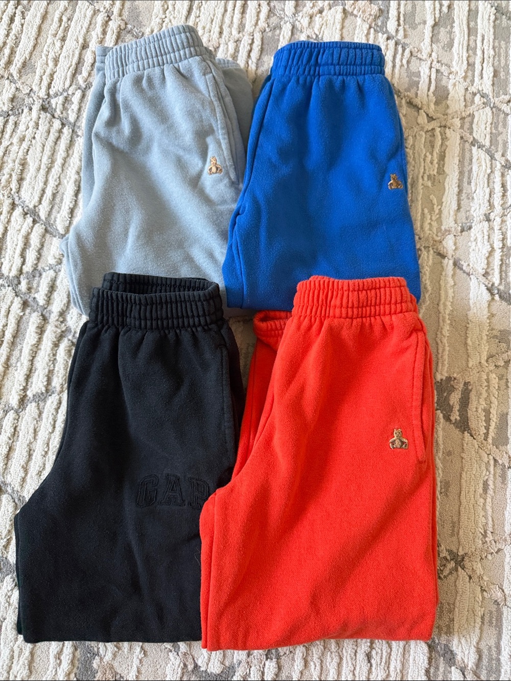 Four GAP Kids Sweatpants